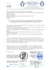 Dogovor o sodelovanju invalidnih društev in organizacij